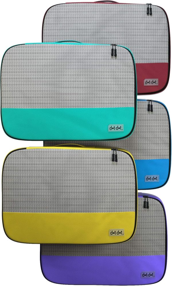 Large Packing Cubes for Travel - 5pc Packing Cubes for Suitcases - Lightweight Luggage Organizer Bags - Image 9