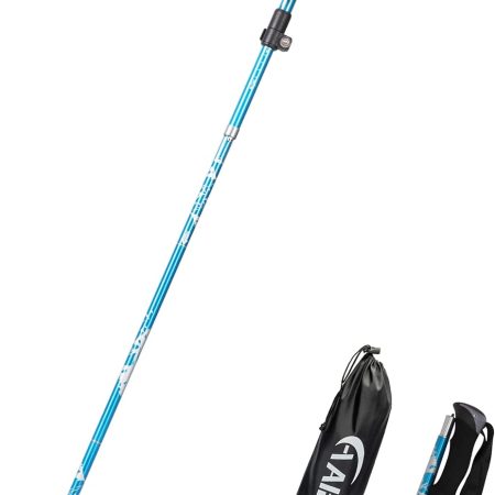 Walking Stick - Collapsible Trekking Pole for Men and Women,7075 Aluminum Hiking Stick for Seniors